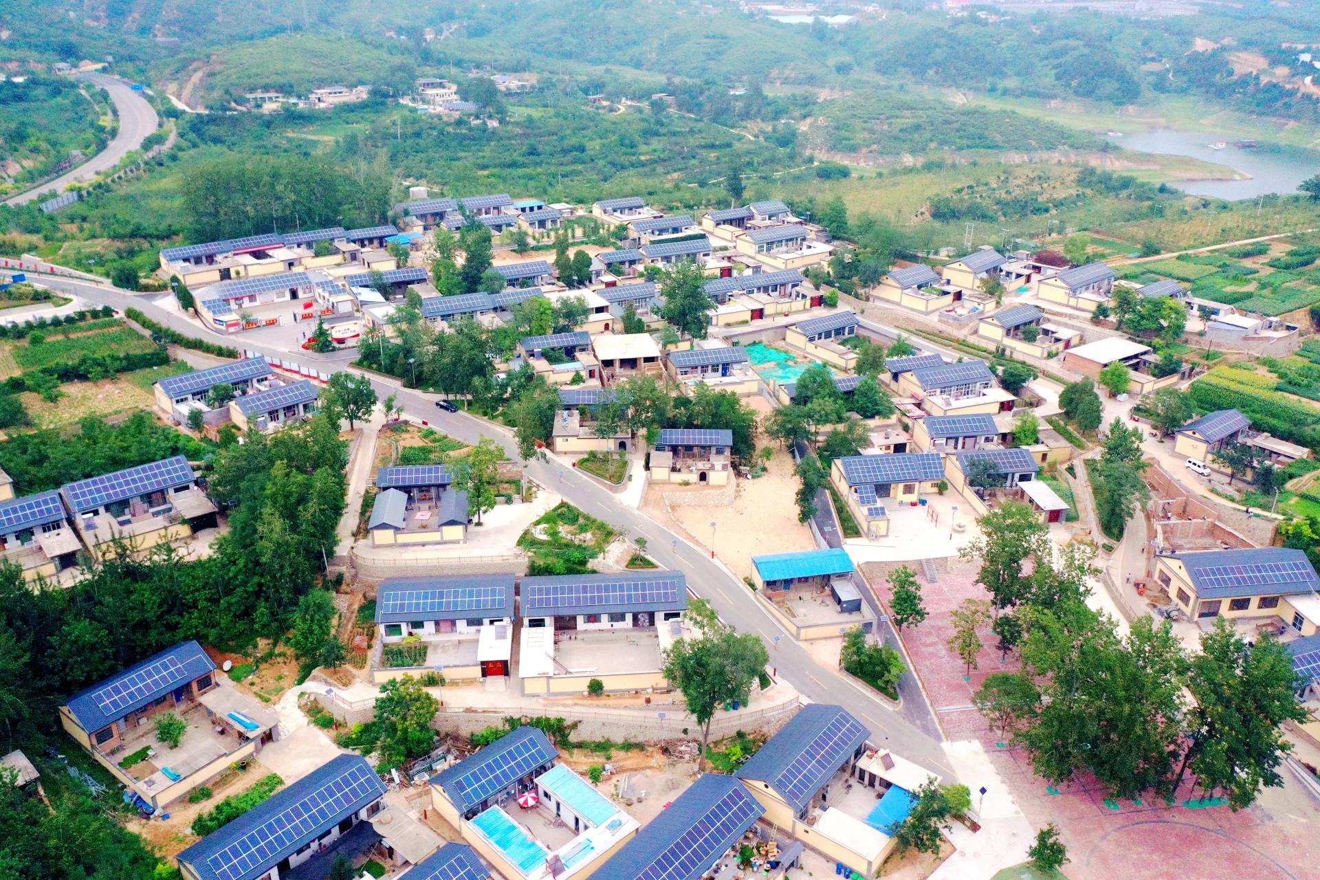 tyc太阳城集团电气西柏坡北庄光伏示范工程